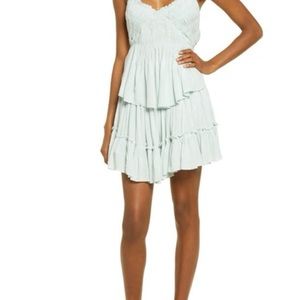 Free People Hook on you Halter + skirt set size S